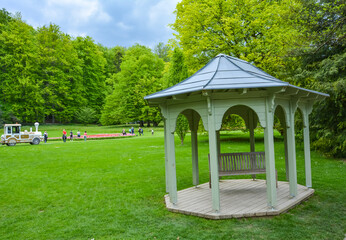 gazebo in the park