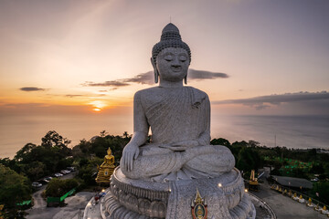 Aerial view of the Thailand landmarks