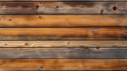 Fototapeta premium Flat Wooden Surface Top View Made Of Flat Boards Created By Artificial Intelligence For Decorative And Design Purposes