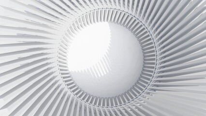 Abstract gray background geometric pattern in design 3d render