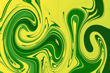 Fototapeta premium Modern colorful flow poster design liquid shape color paint colorful moving simple blob