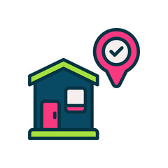 location icon for your website, mobile, presentation, and logo design.