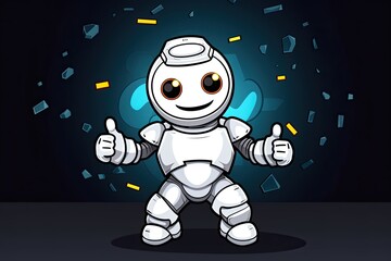 Cute money character. Safe money storage concept. financial management