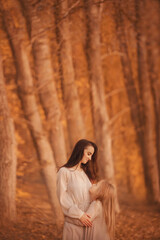 
A happy family. Mom and daughter. Mom gently hugs her daughter. Portrait. Mom kisses her daughter. Autumn Walk. Childhood. Eldest daughter. Portrait. In the park. Daughter hugging mom