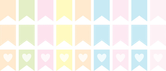 background with colorful sticker stripes