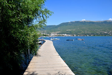 Ohrid Boardwalk north macedonia