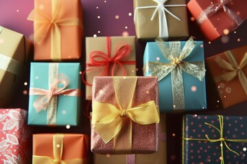 gift box with bow -Ai