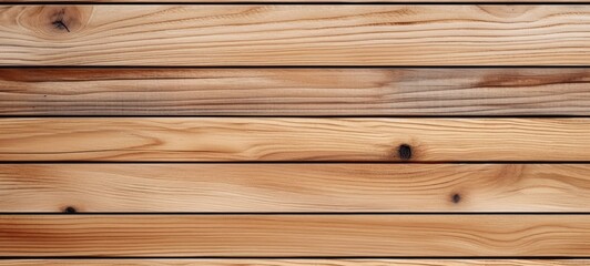 Fototapeta premium Brown wood texture, light wooden abstract background. Generative AI.