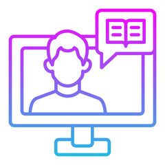 Obraz premium Storytelling Icon