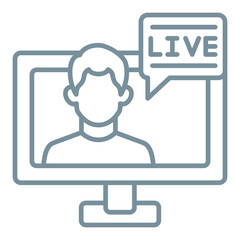 Live Stream Icon