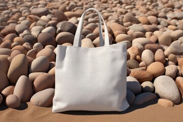 Obraz premium tote bag mockup