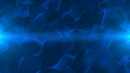 Fototapeta premium Hi-tech digital technology concept Futuristic abstract Cyberspace background Data center, server, internet, speed Artificial intelligence Geometric artificial intelligence tech backdrop 3d rendering