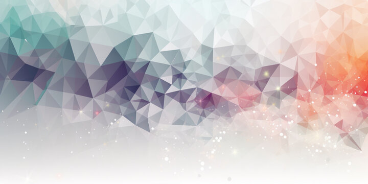 abstract background, geometric shapes, lines, triangles, colors