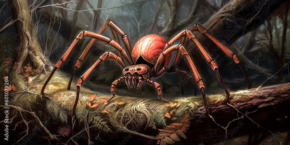 Aufkleber a poisonous australian spider was discovered with the help of generative ai- generative ai.