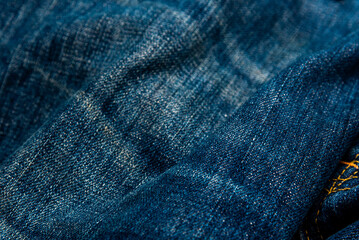 Jeans,Blue jean fabric texture background,Classic Jeans Texture of blue jeans textile close up....