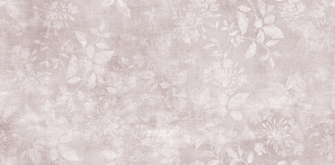 Soft vintage floral seamless pattern
