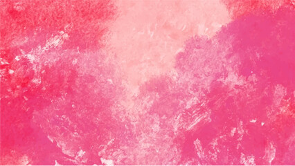 Abstract pink watercolor background.Hand painted watercolor. vector