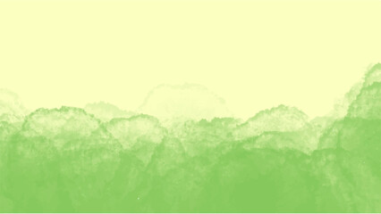 Obraz premium Abstract green watercolor background.Hand painted watercolor. vector
