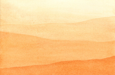 Abstract watercolor background desert sands