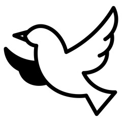 Obraz premium dove dualtone 