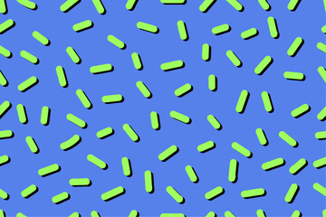 Premium Vector | Colorful memphis style nostalgic background or retro 80s 90s seamless pattern