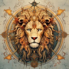 Leo the Lion - created with Generative AI