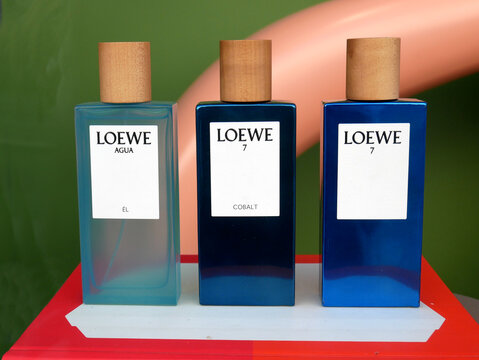Three  perfume bottle of the brand "Loewe" - 2023