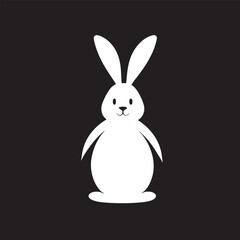 Obraz premium a beautiful bunny vector art