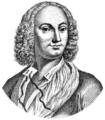 Antonio Lucio Vivaldi Baroque composers  - obrazy, fototapety, plakaty