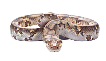 Obraz premium Snake isolated on transparent background cutout image