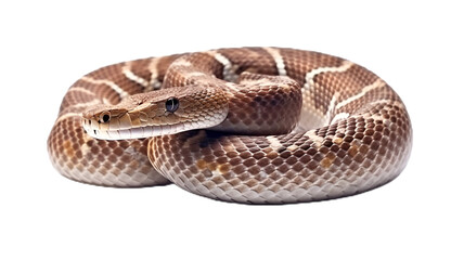 Obraz premium Snake isolated on transparent background cutout image