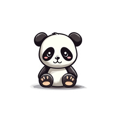 cute baby panda sitting type 1 © Ans Studio