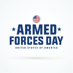 united states of america armed forces day 2023 may 20th 2023, modern creative banner, design concept, social media post, invitation card template 