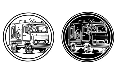 Fast shipping delivery truck flat vector icon,Fast delivery truck icon. Fast shipping,Simple truck silhouette, Delivery icon