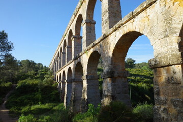 Fototapeta premium The Ferreres Aqueduct