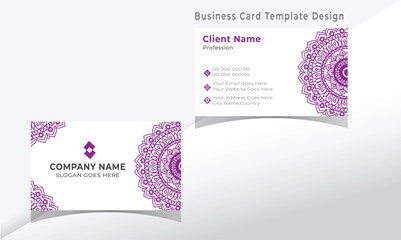  Luxury business cards template design