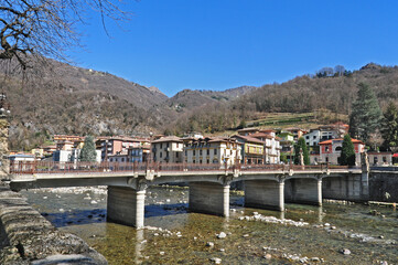 Fototapeta na wymiar San Pellegrino Terme - Bergamo