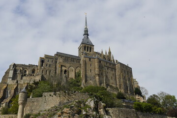 Obraz premium Mont Saint Michel, France, May 2023