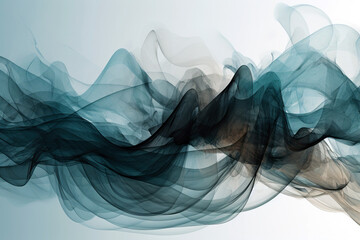 Abstract background of blue light