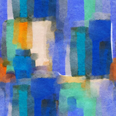 seamless pattern with watercolor spots