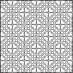 Fototapeta na wymiar Geometric pattern of lines. Black and white pattern for web page, textures, card, poster, fabric, textile.