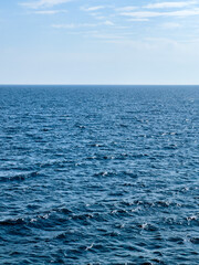 SunnyOcean Background Views, waves, blue sky