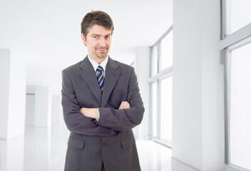 Fototapeta premium business man portrait at the office