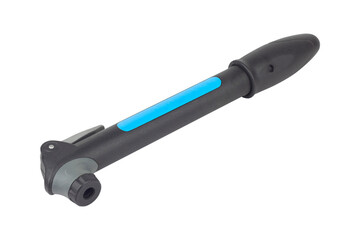 bicycle pump isolated from background