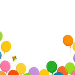 colorful balloon decoration 