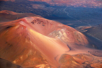 Hawaii Maui Haleakala crater at sunset © Amy