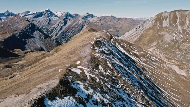Luftaufnahmen von Arosa und den Alpen 