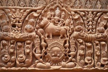 Prasat Muang Tam, a Beautiful Khmer Temple Located in Buriram Province, Thailand