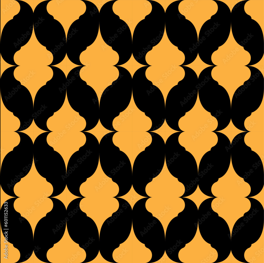 Poster abstract repeating seamless geometric pattern