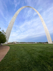 The Gateway Arch in St Louis. St Louis, Missouri, USA. - 601157048